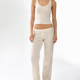 The Pant: English Rose Pointelle