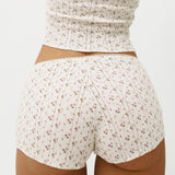 The Teeny Tiny Short: English Rose Pointelle