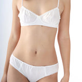 The French Brief: White Cotton Voile