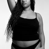 The Brief: Black Cotton Jersey