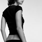 The Brief: Black Cotton Jersey