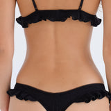 The Butterfly Bralette: Black Pointelle