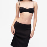 The Slip Skirt: 2-Pack Black & White Pointelle