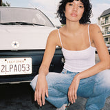 The Bodysuit: White Pointelle