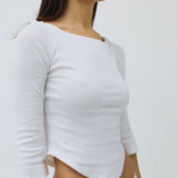The Rina Long Sleeve: 2-Pack Black & White Cotton Jersey