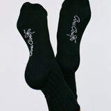 The Everyday Sock: Black Organic Cotton