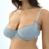 The Teacup: Grey Cotton Jersey